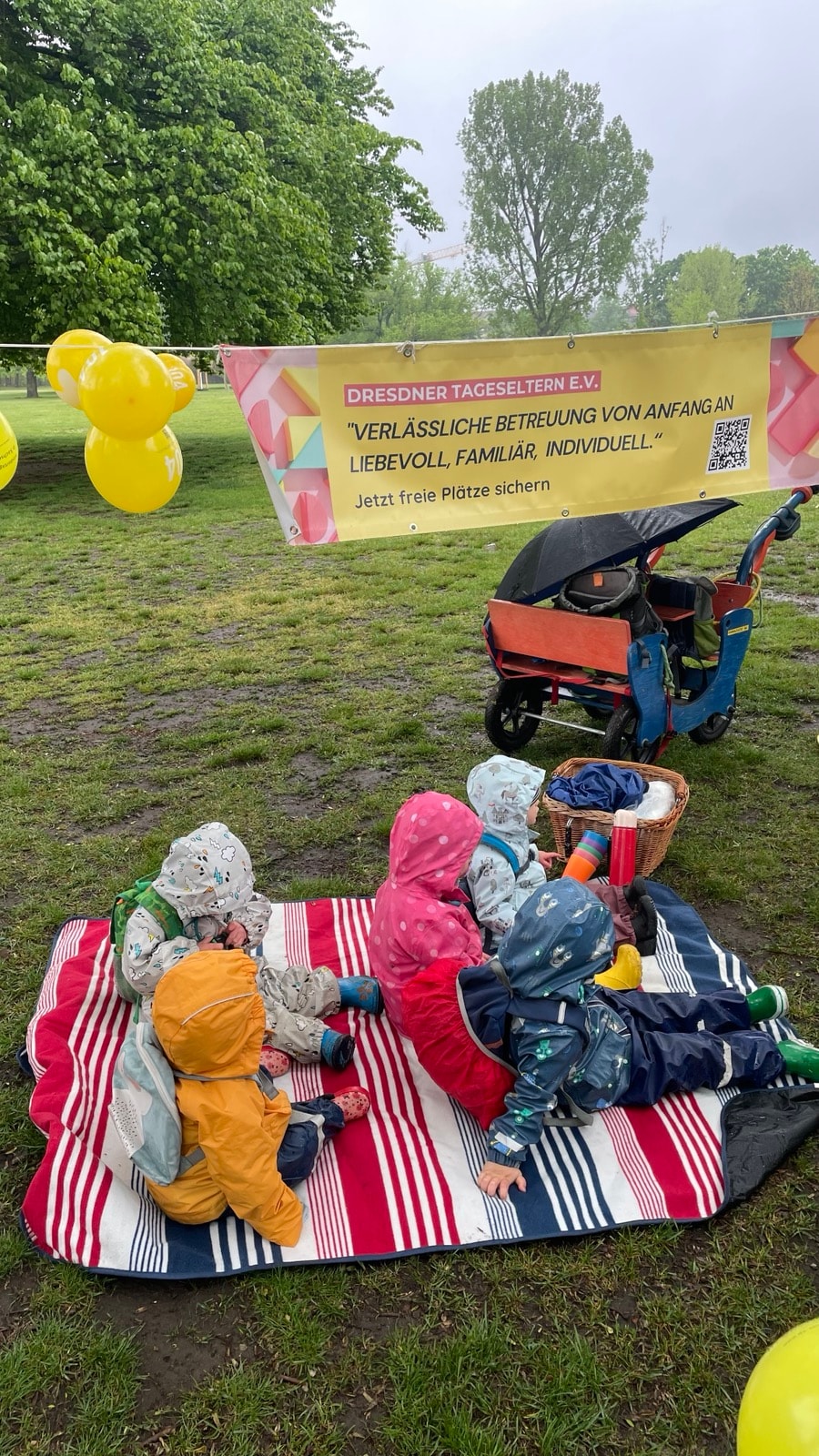 Gemeinsame Aktion bei der Aktionswoche im Alaunpark
