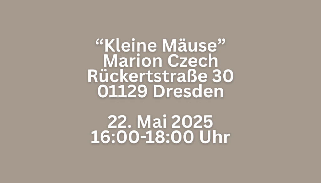 Kleine Mäuse Marion Czech