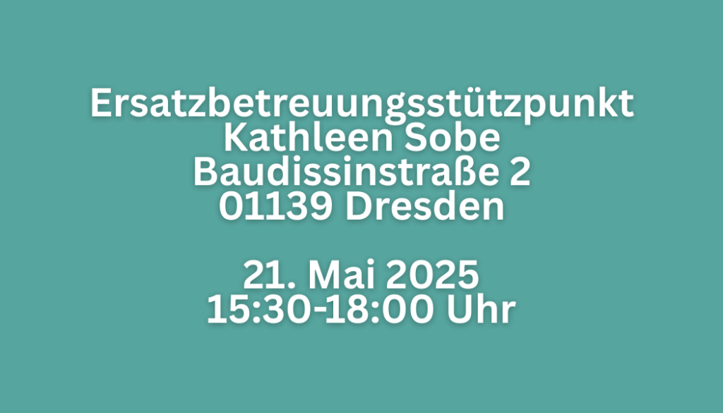 Ersatzbetreuungsstützpunkt Kathleen Sobe