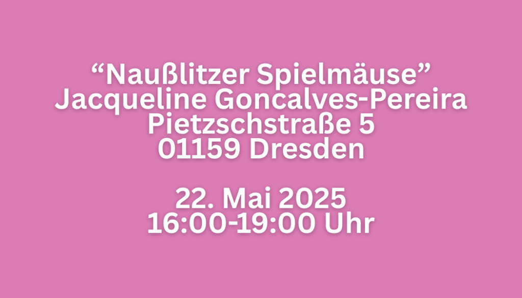 Naußlitzer Spielmäuse Jaqueline Goncalves Pereira