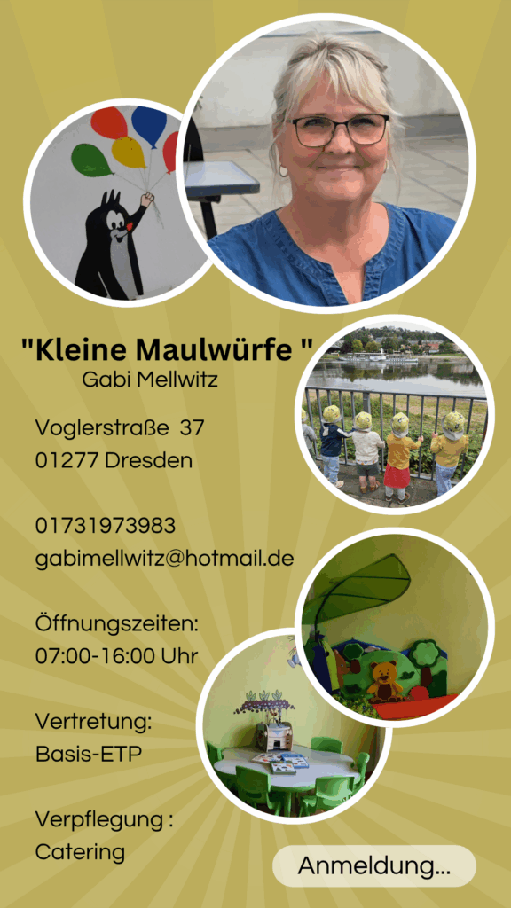 Kleine Maulwürfe Gabriele Mellwitz Gabi Mellwitz Tagesmutter