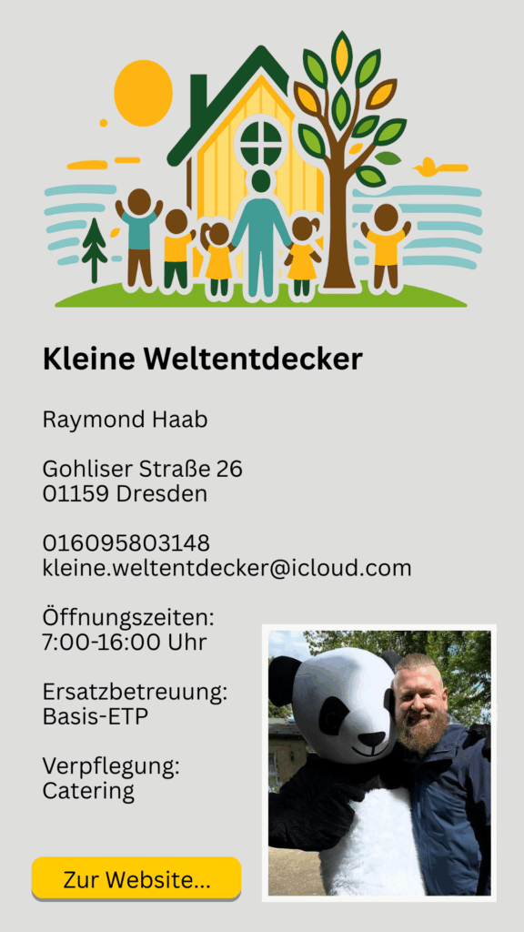 Kleine Weltentdecker Raymond Haab Tagesvater