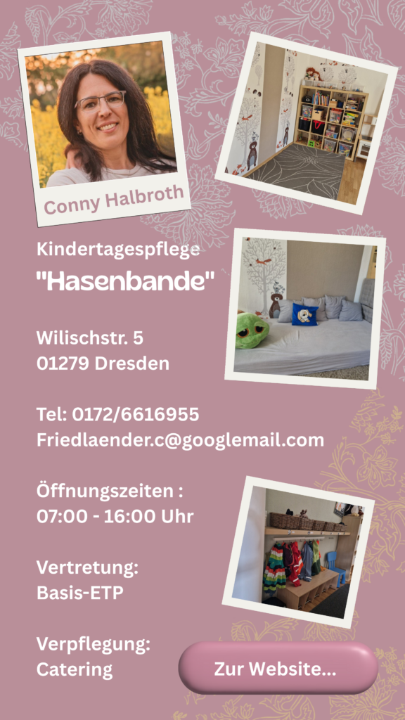 Conny Halbroth Hasenbande Tagesmutter